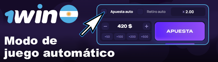 Juego en modo auto