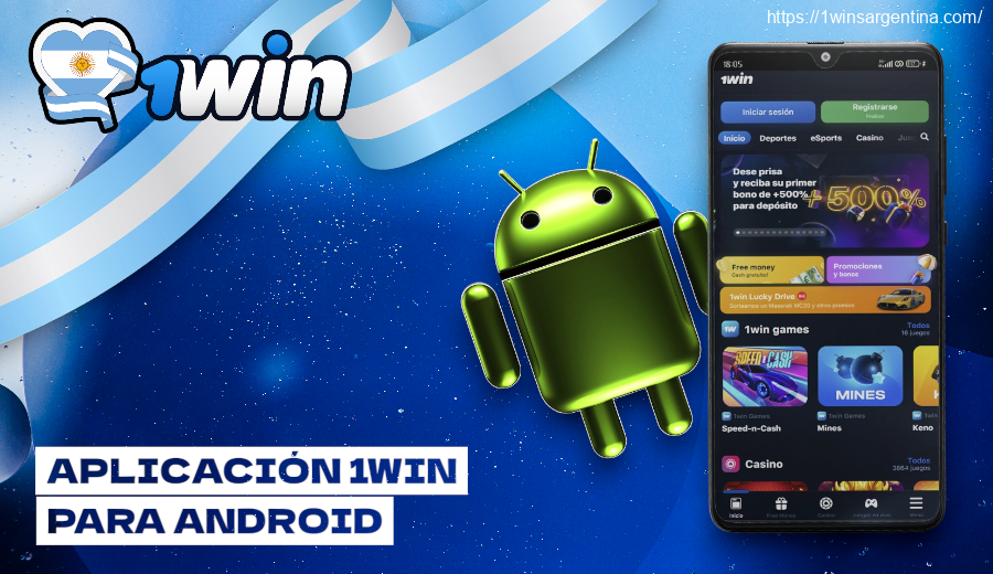 Aplicación 1win Android