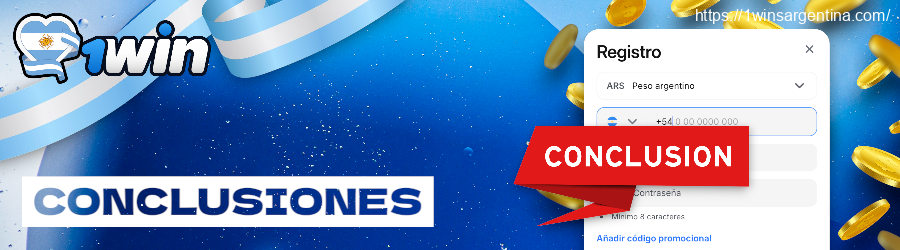 Conclusiones 1win