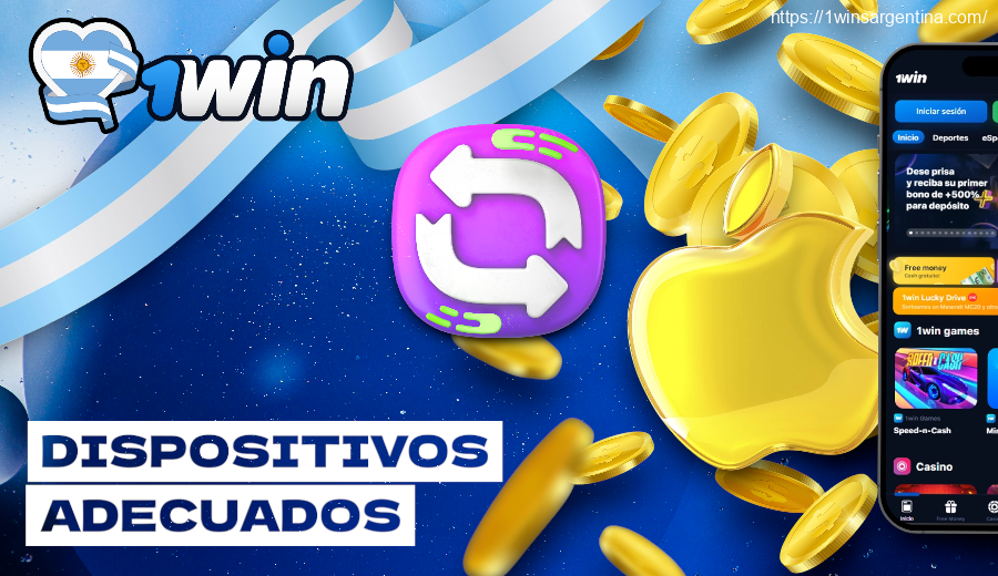 1win Dispositivos adecuados