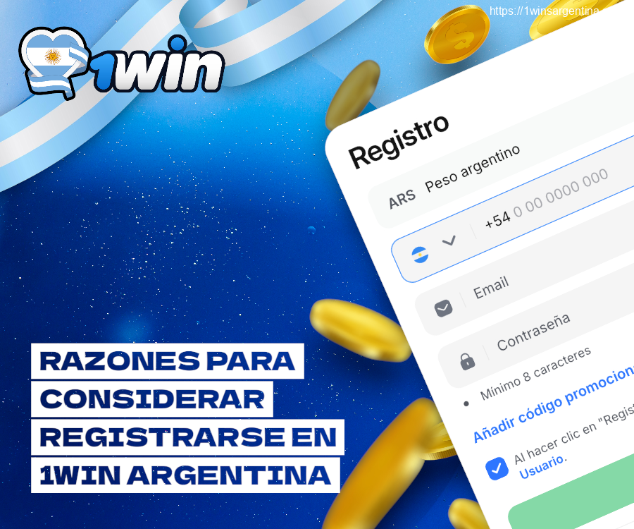 Razones para registrarse en 1win Argentina