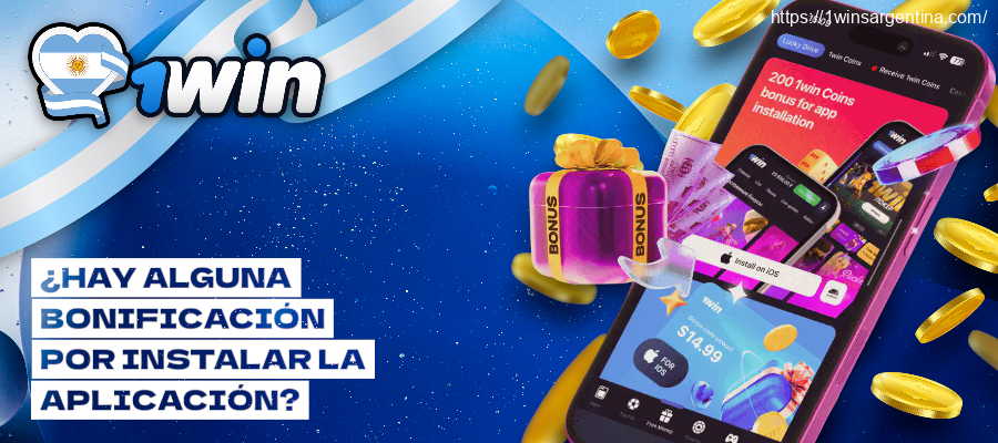 bonificación por instalar la aplicación 1win